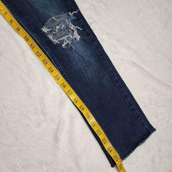 Levi's ripped low rise skinny jean Size 3M - Picture 7 of 7
